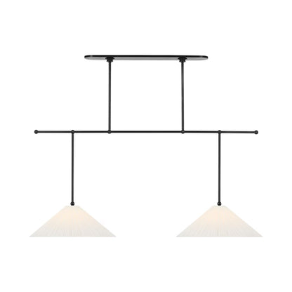 Soren Extended Drop Linear Chandelier in Detail.