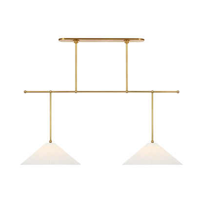Soren Extended Drop Linear Chandelier in Detail.
