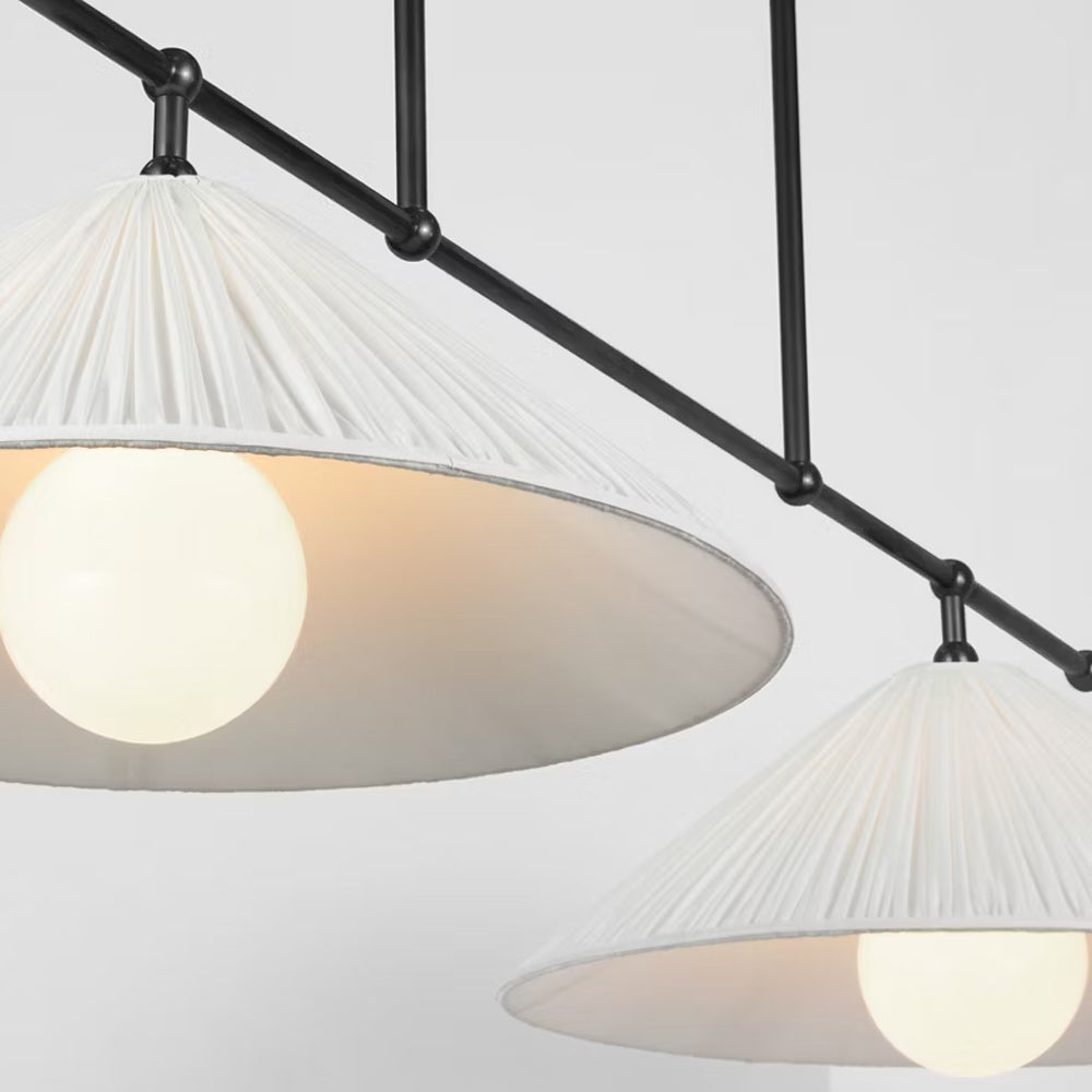 Soren Linear Chandelier in Detail.