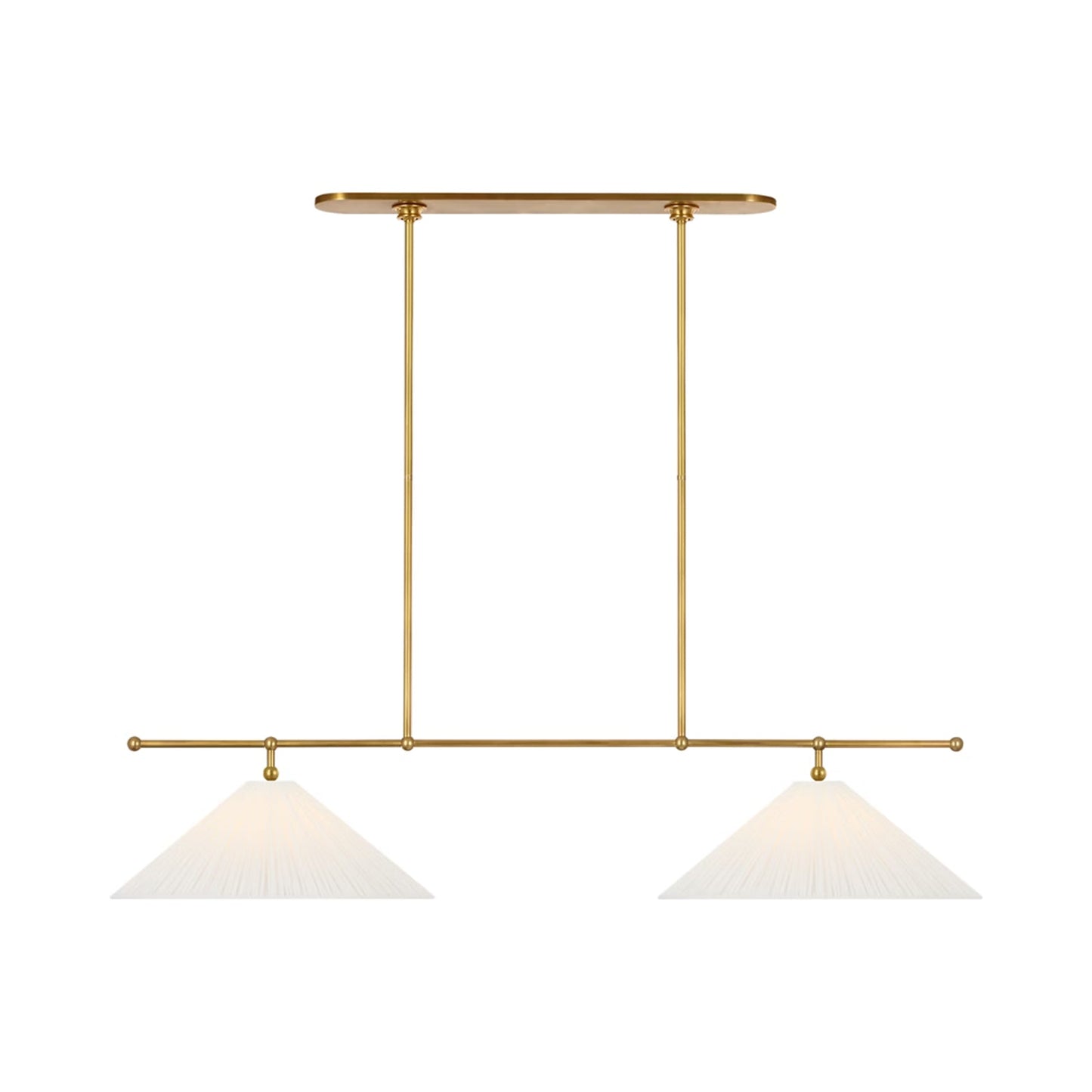 Soren Linear Chandelier in Detail.