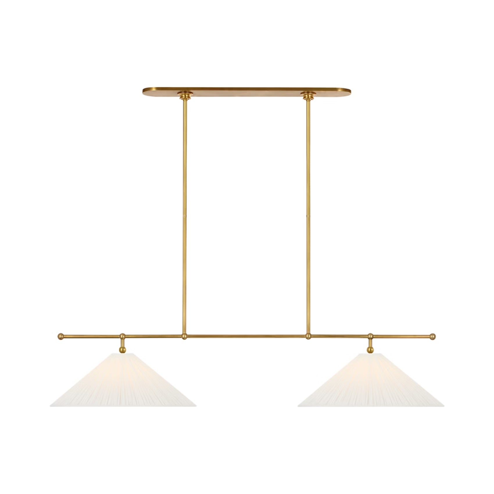 Soren Linear Chandelier in Detail.