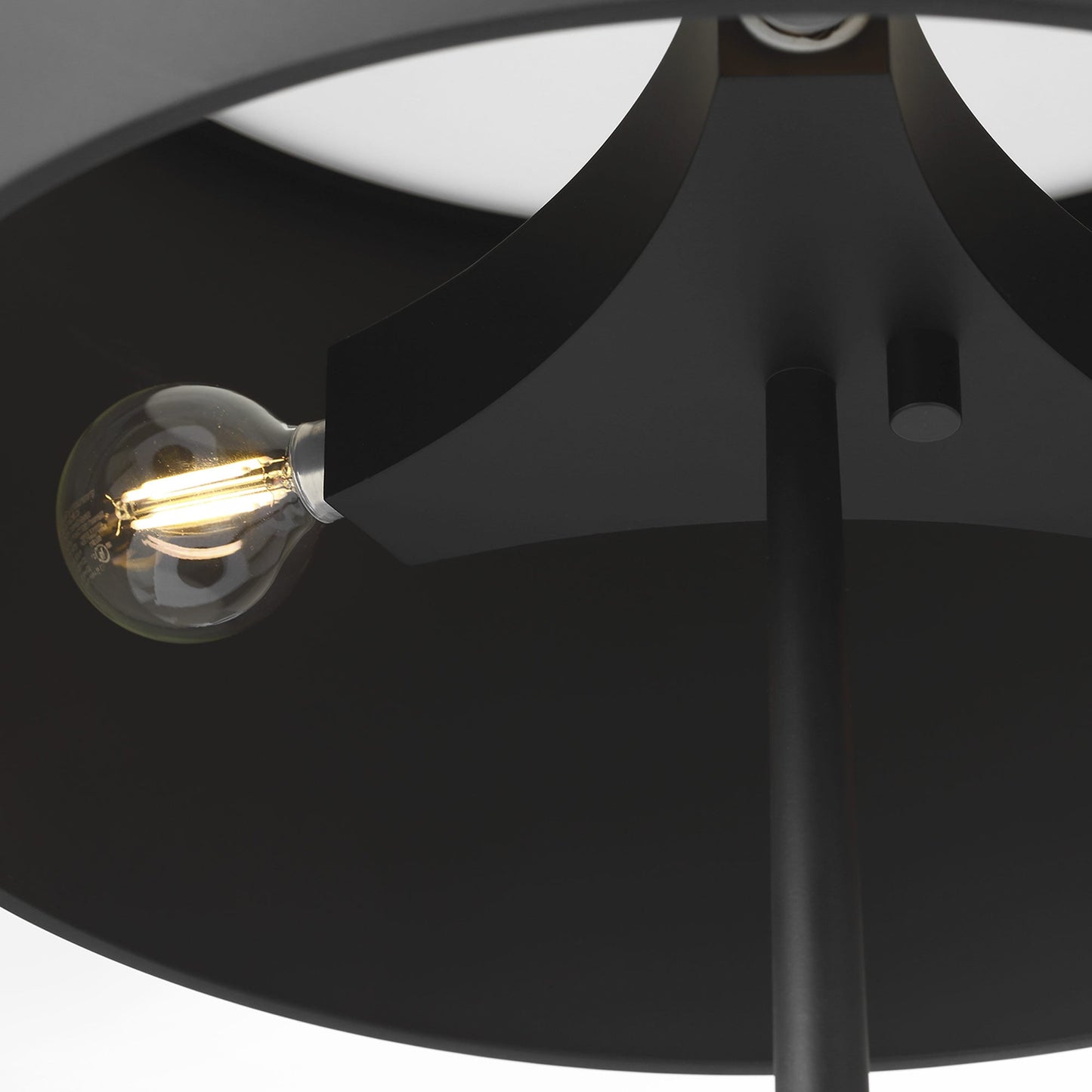 Spinet Trumpet Table Lamp in Detail.