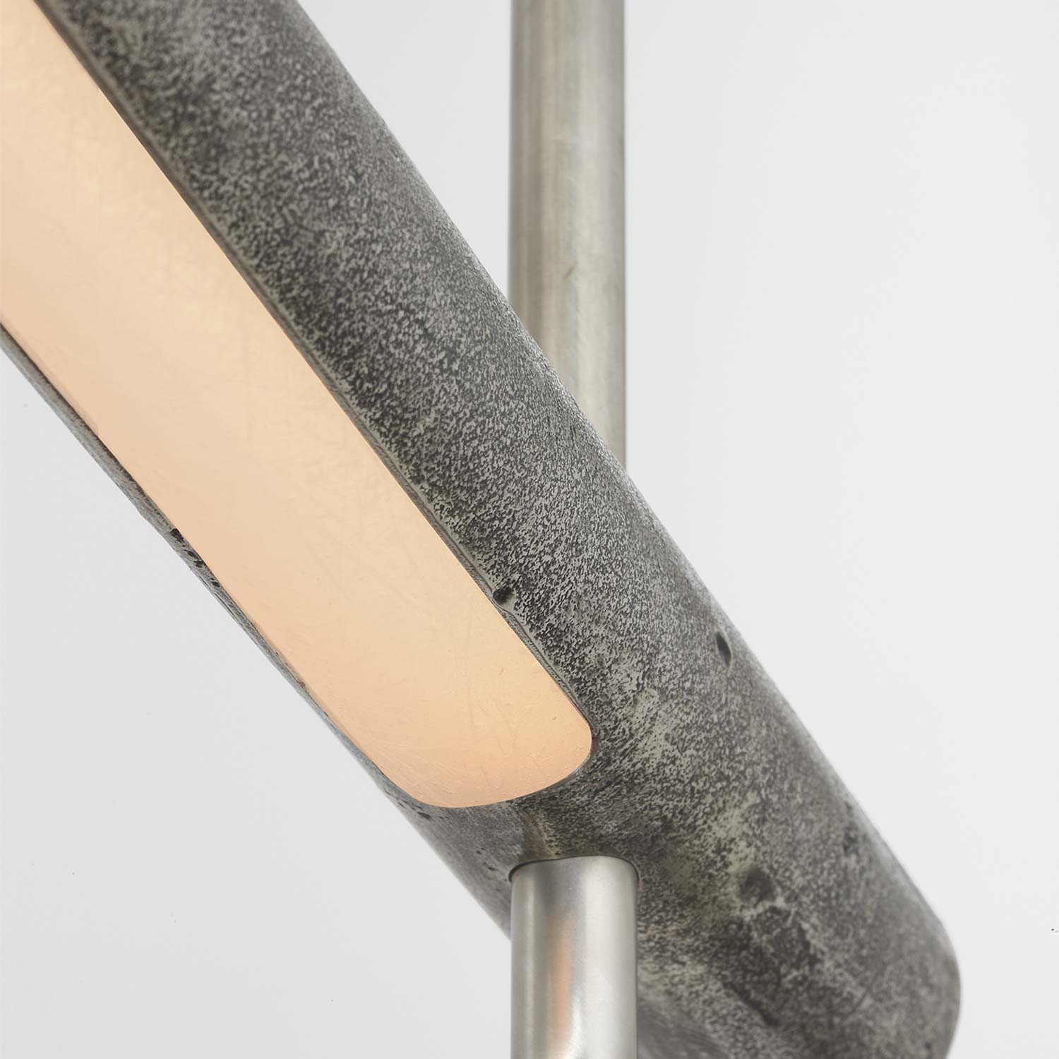 Stahl LED Linear Chandelier in Detail.