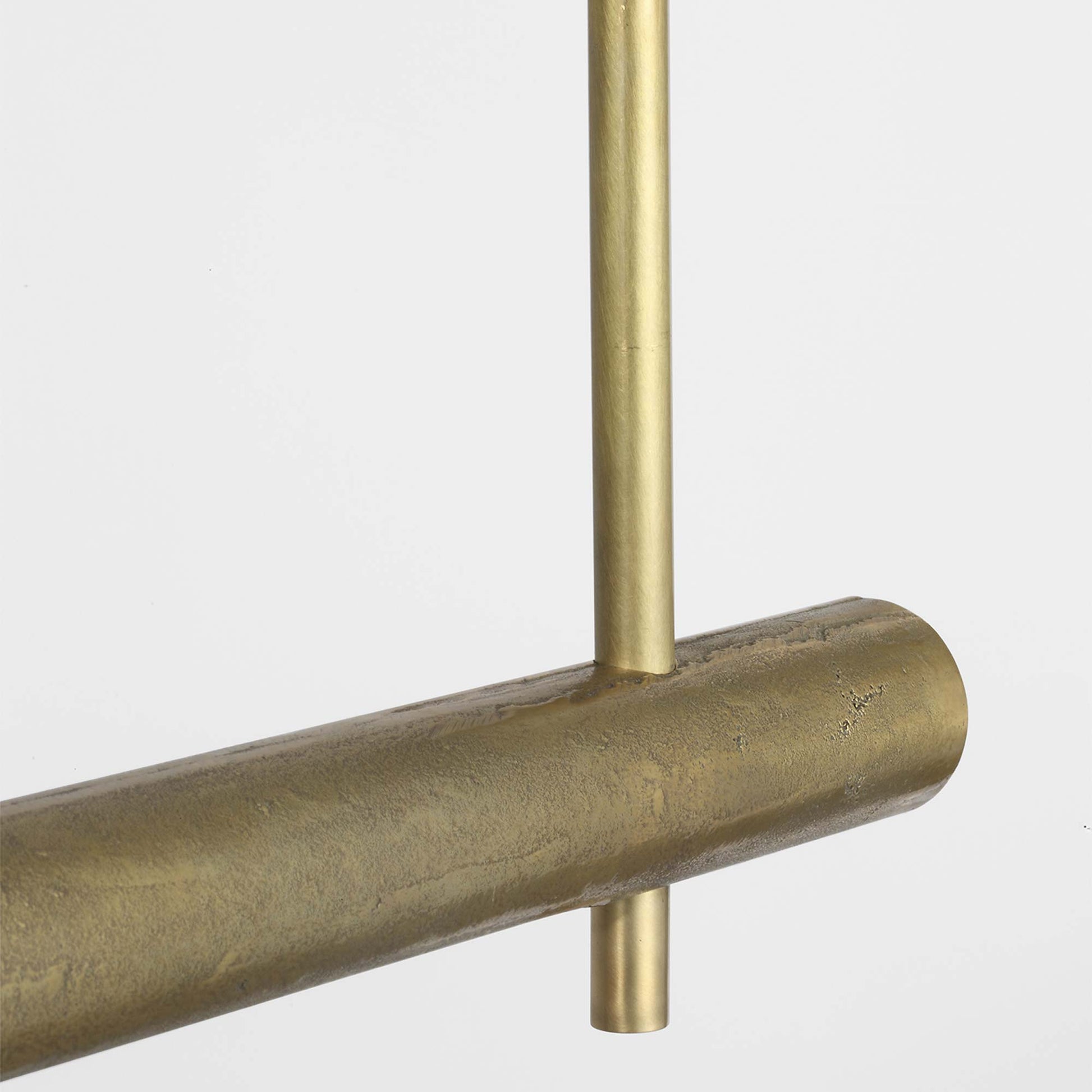 Stahl LED Linear Chandelier in Detail.