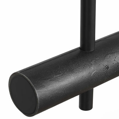 Stahl LED Linear Chandelier in Detail.