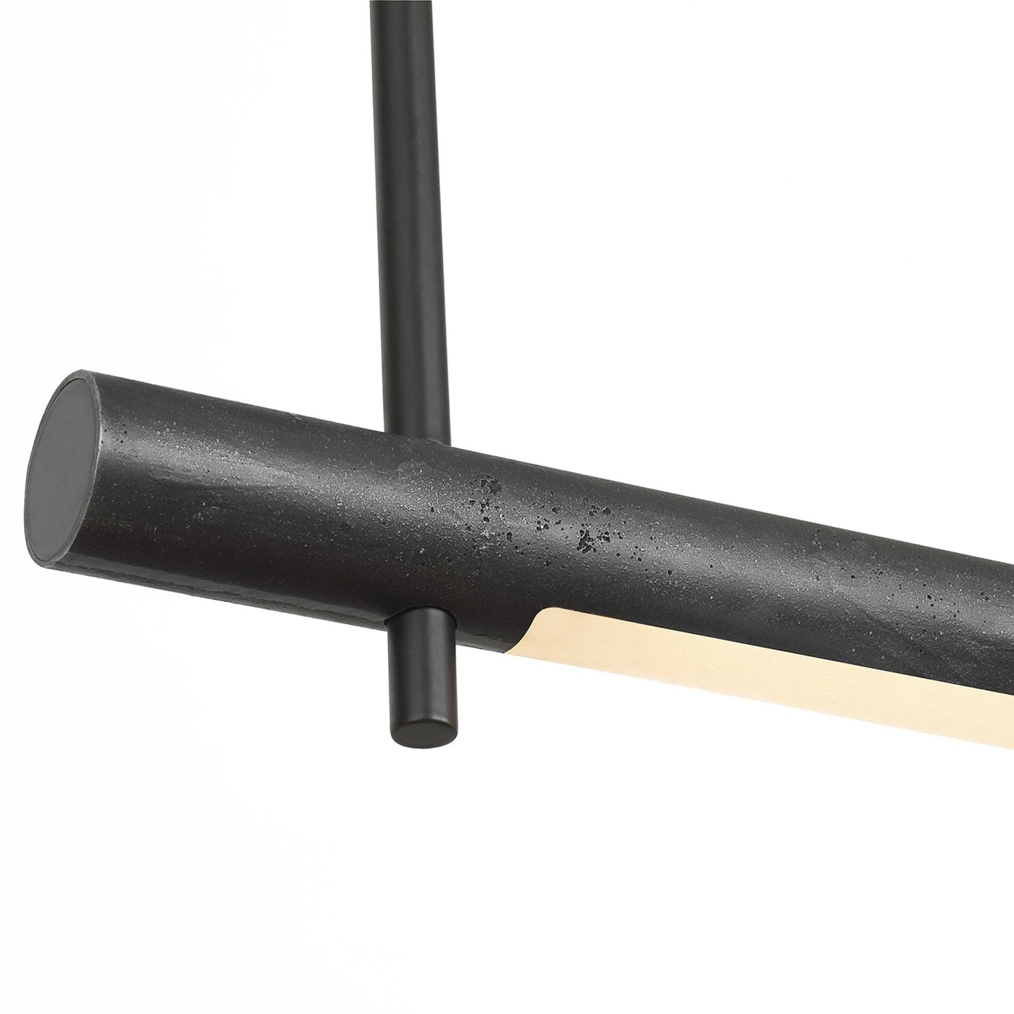 Stahl LED Linear Chandelier in Detail.