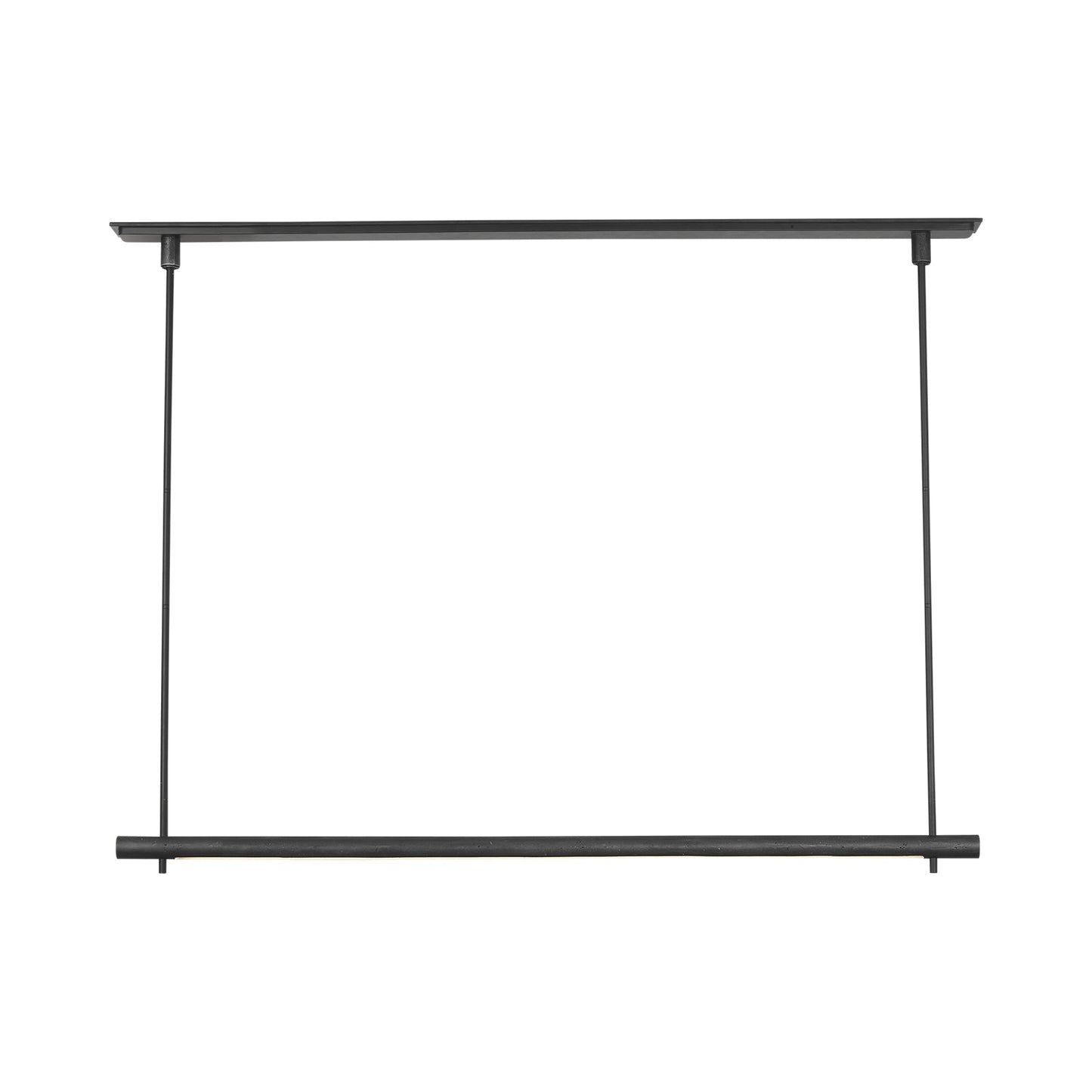 Stahl LED Linear Chandelier in Detail.