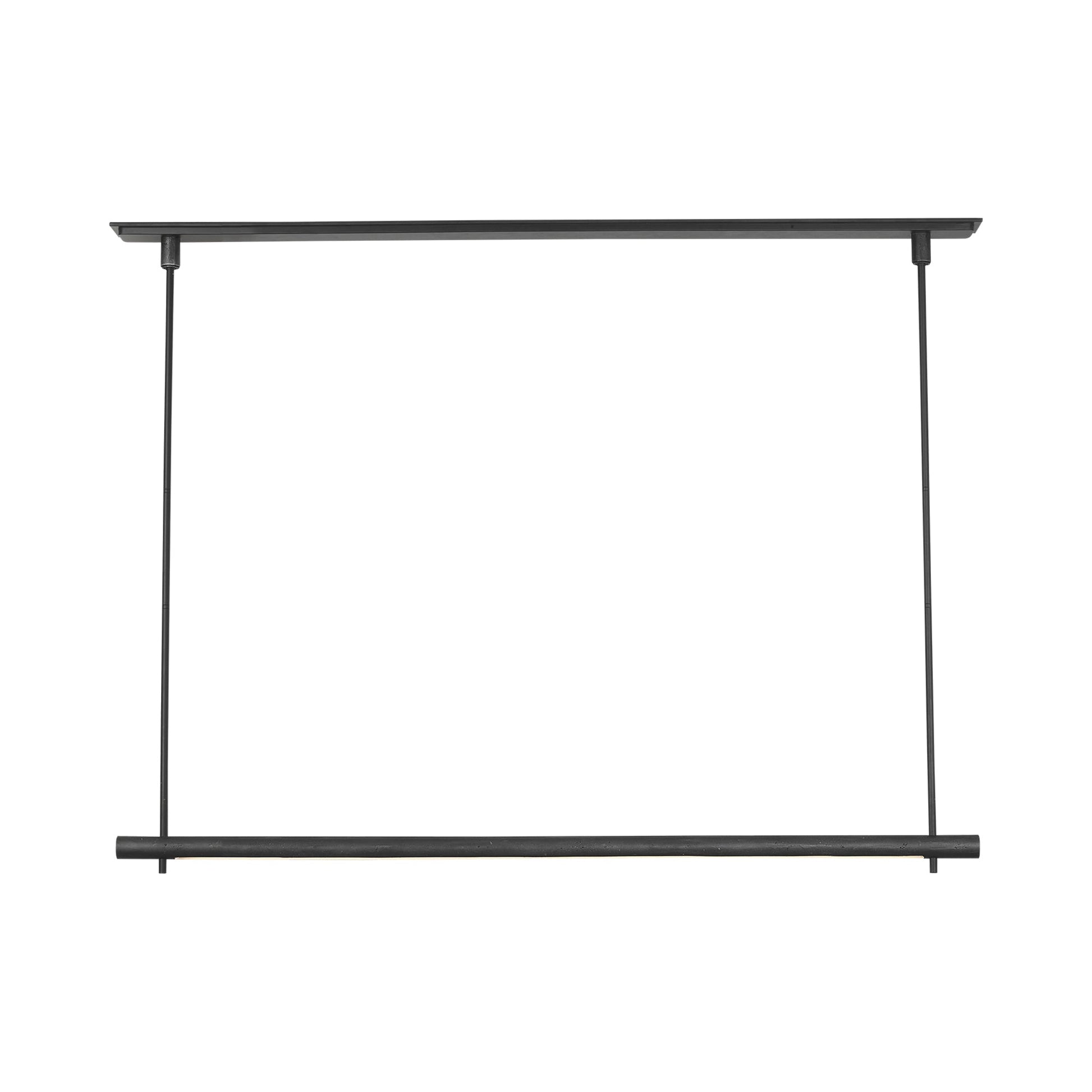 Stahl LED Linear Chandelier in Detail.