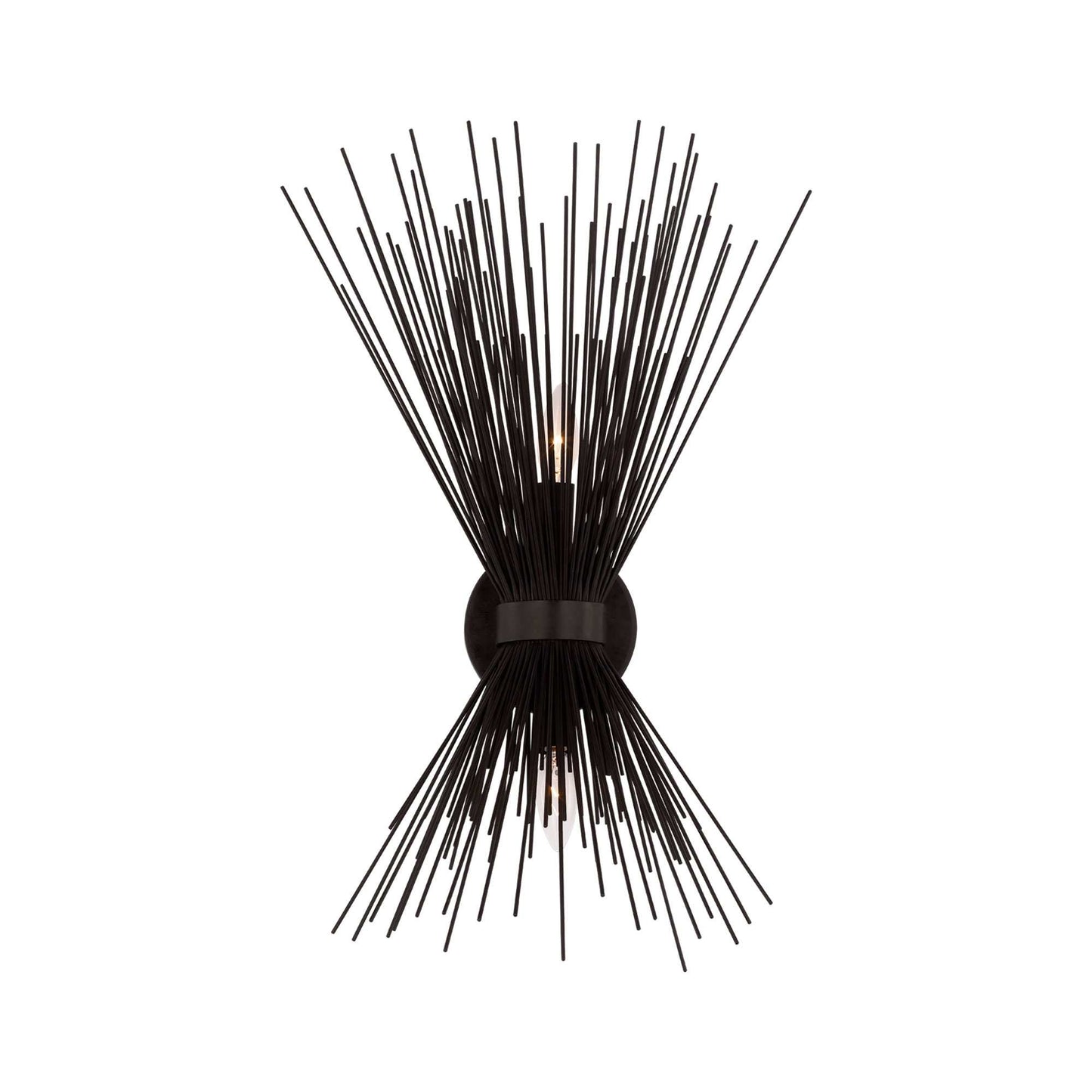 Strada Wall Light in Aged Iron (25-Inch).