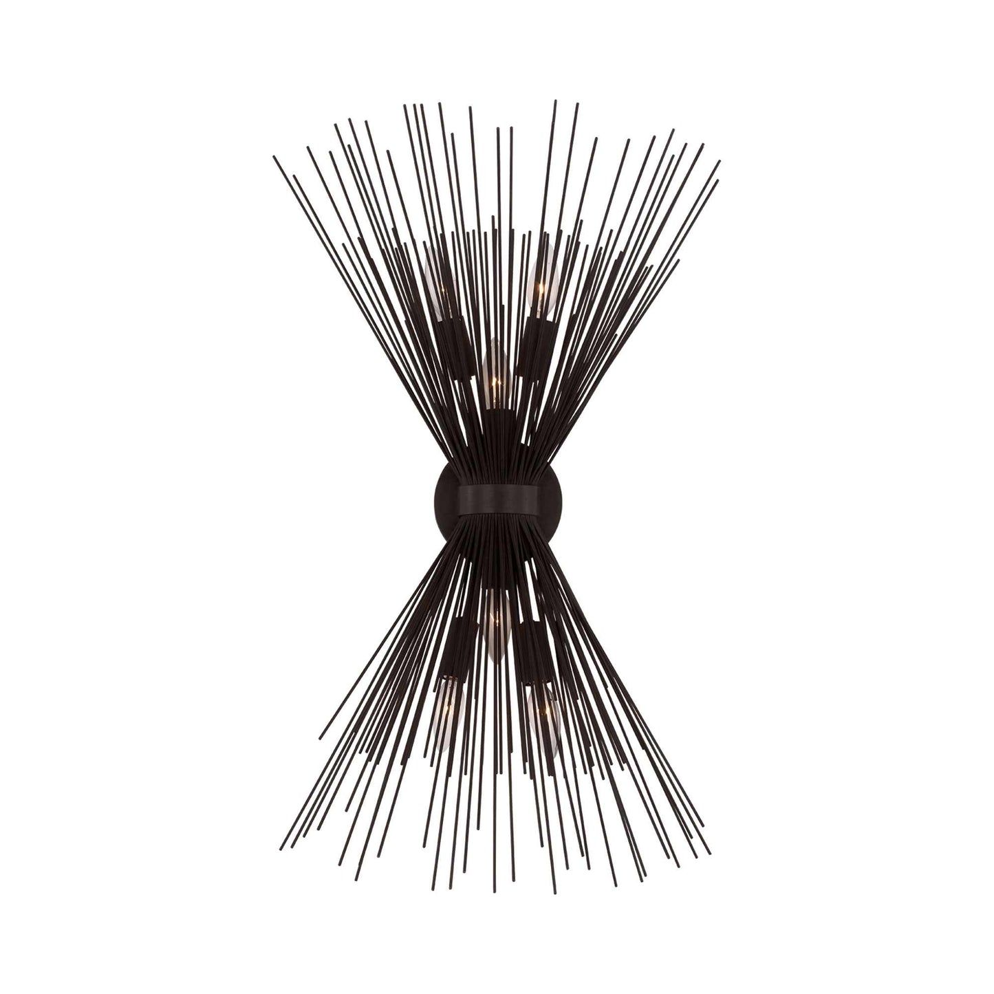 Strada Wall Light in Aged Iron (31-Inch).