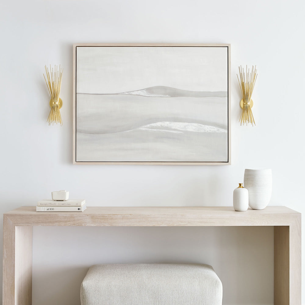 Strada Wall Light in living room.