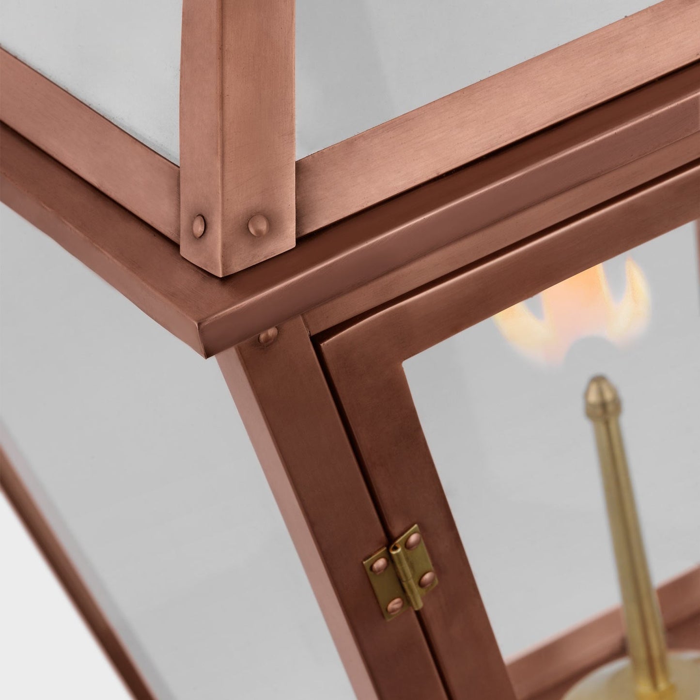 Stratford Outdoor Gas Post Light in Detail.