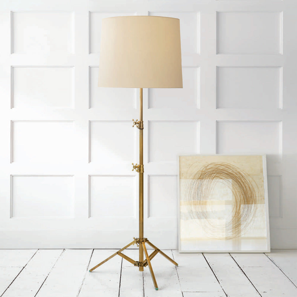 Studio Floor Lamp in exhibition.