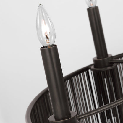 Sutton Chandelier in Detail.