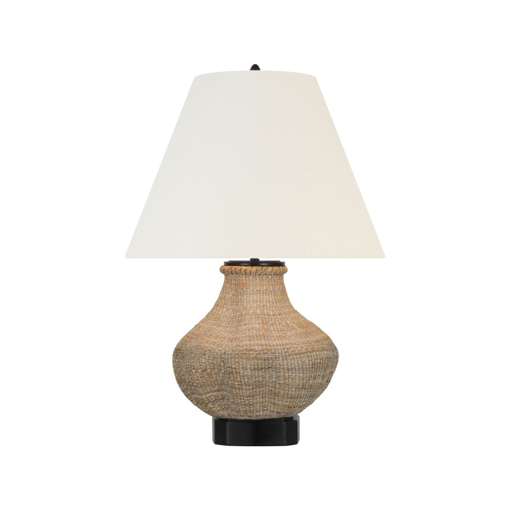 Tahiti Table Lamp in Ash (24.75-Inch).