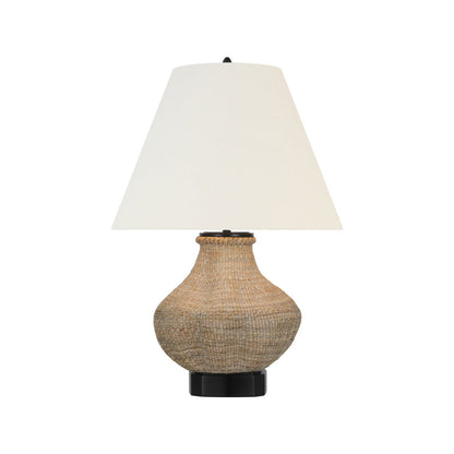 Tahiti Table Lamp in Ash (24.75-Inch).