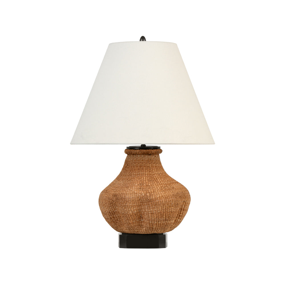 Tahiti Table Lamp in Toast (24.75-Inch).