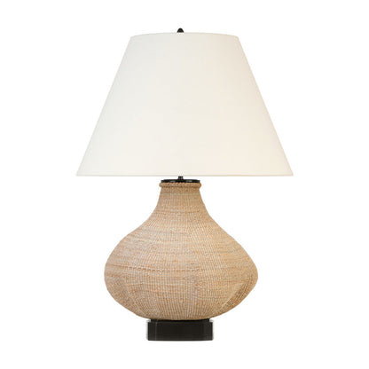 Tahiti Table Lamp in Ash (31.75-Inch).