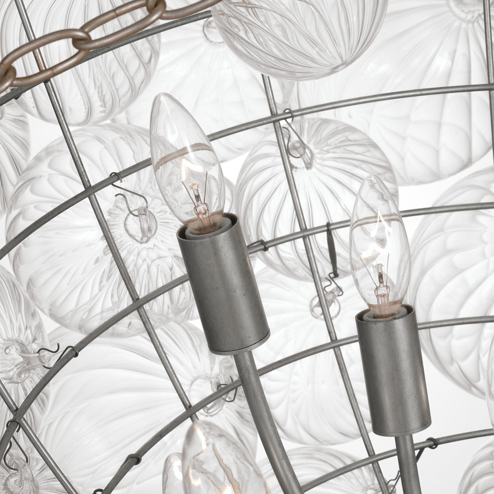 Talia Chandelier in Detail.