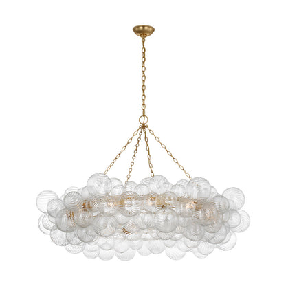 Talia Ring Chandelier in Gild (53.5-Inch).