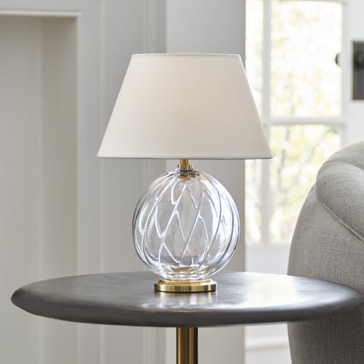Talia Table Lamp in living room.