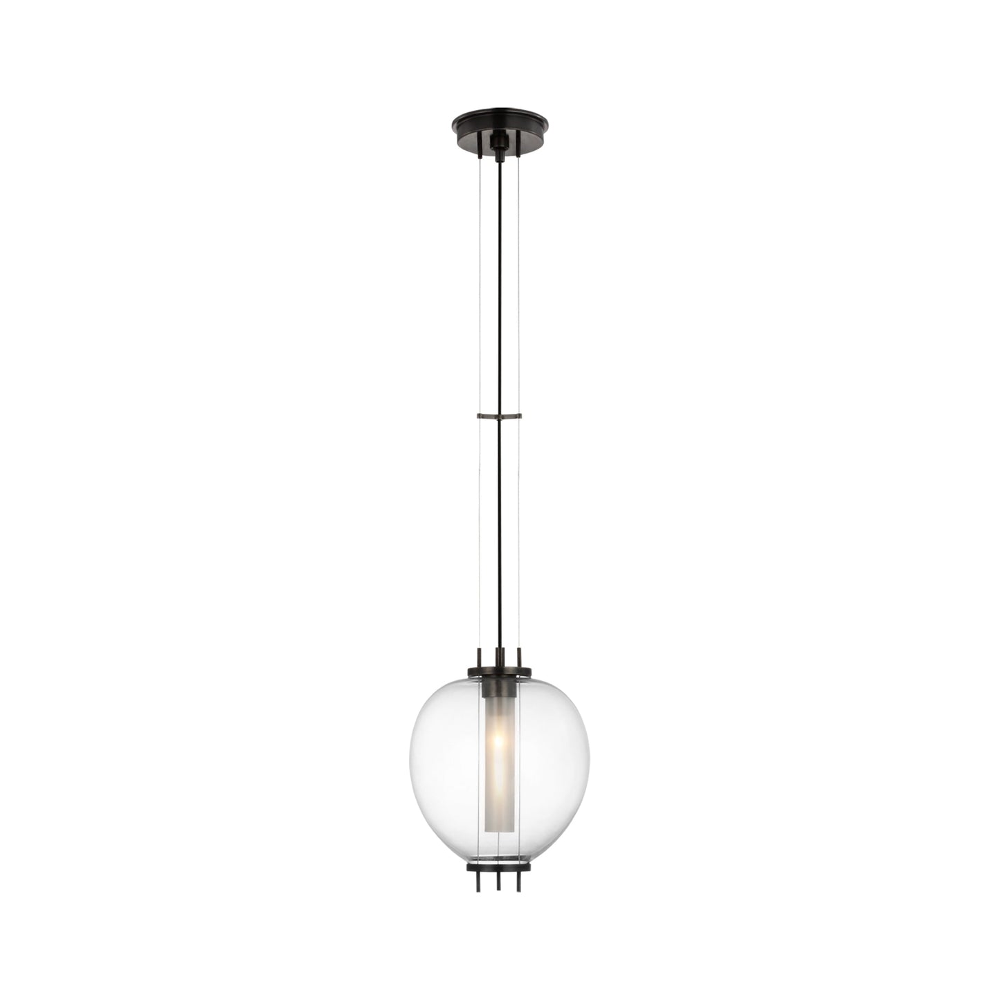 Taro Pendant Light in Bronze (9-Inch).