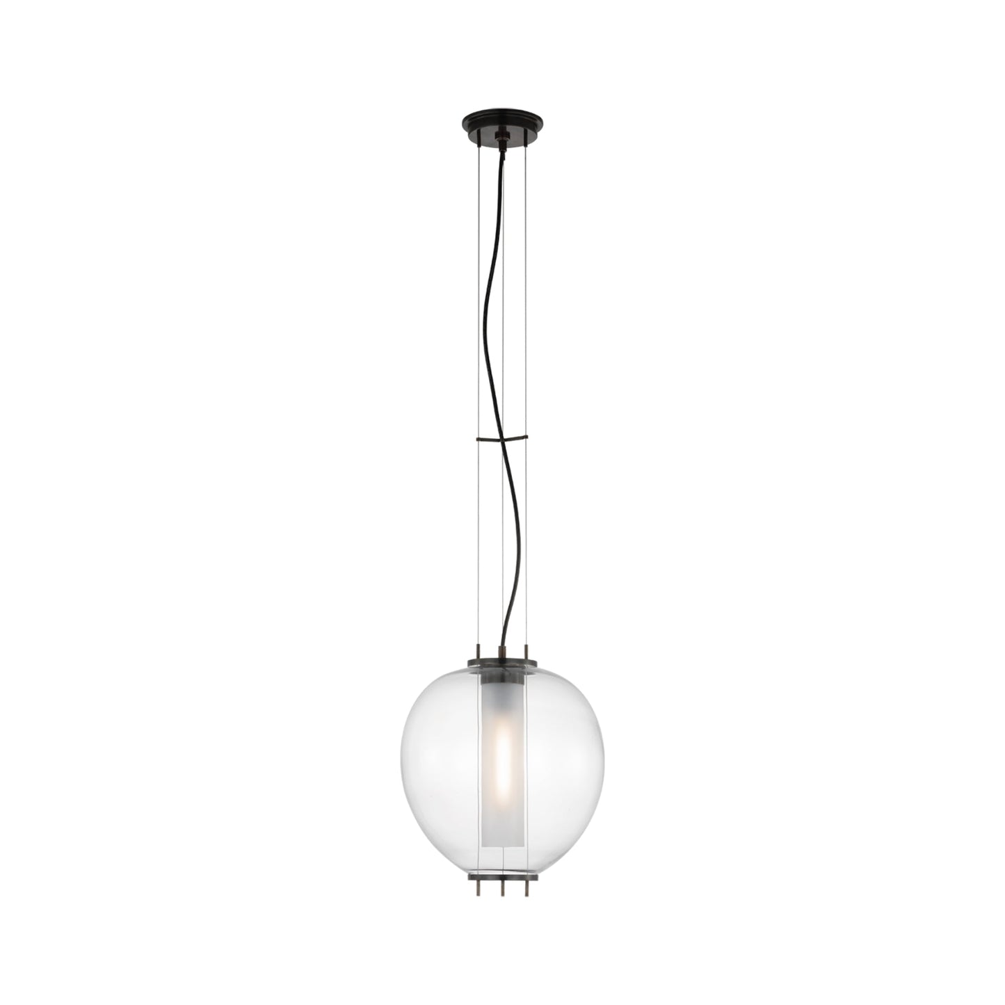 Taro Pendant Light in Bronze (13-Inch).