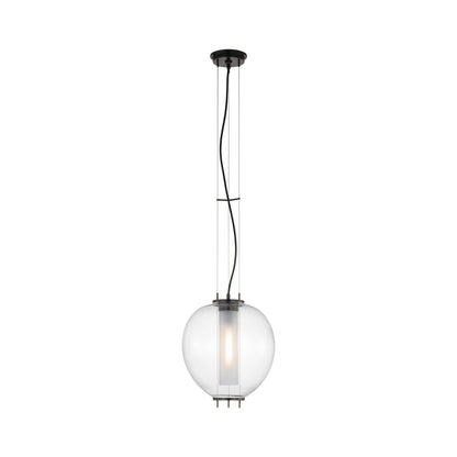 Taro Pendant Light in Bronze (13-Inch).