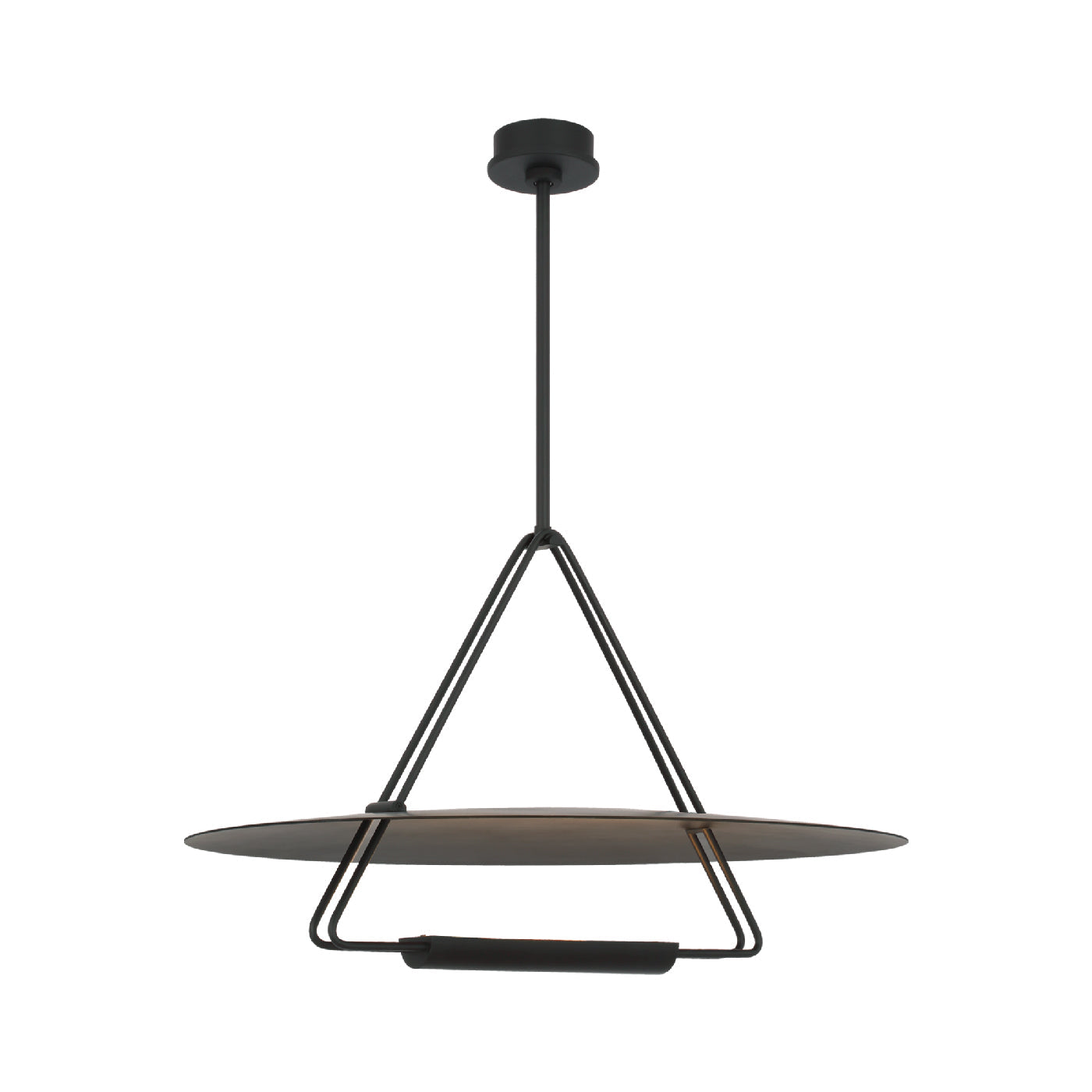 Teline LED Chandelier in Matte Black.