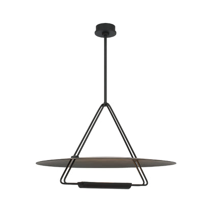 Teline LED Chandelier in Matte Black.