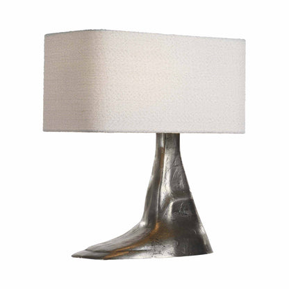 Terra-Forma Table Lamp in Museum Pewter (Right).