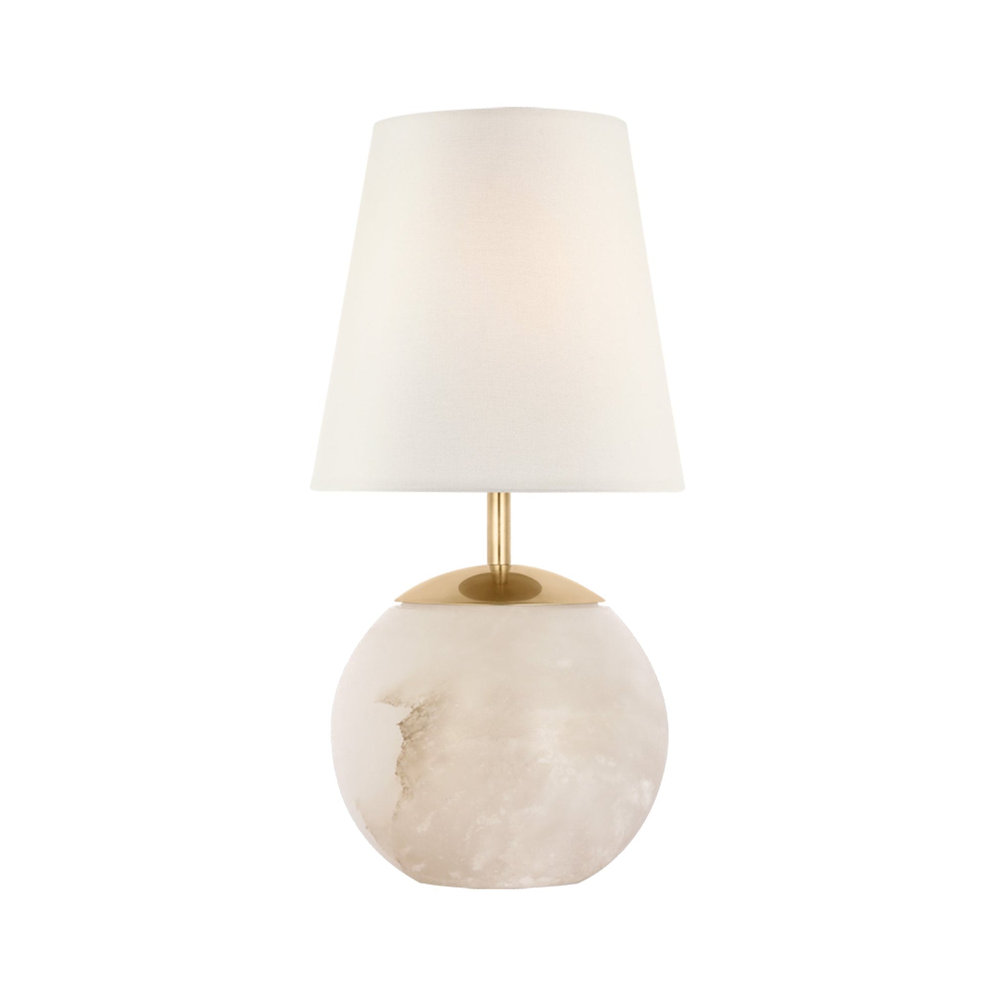 Terri LED Table Lamp in Alabaster.
