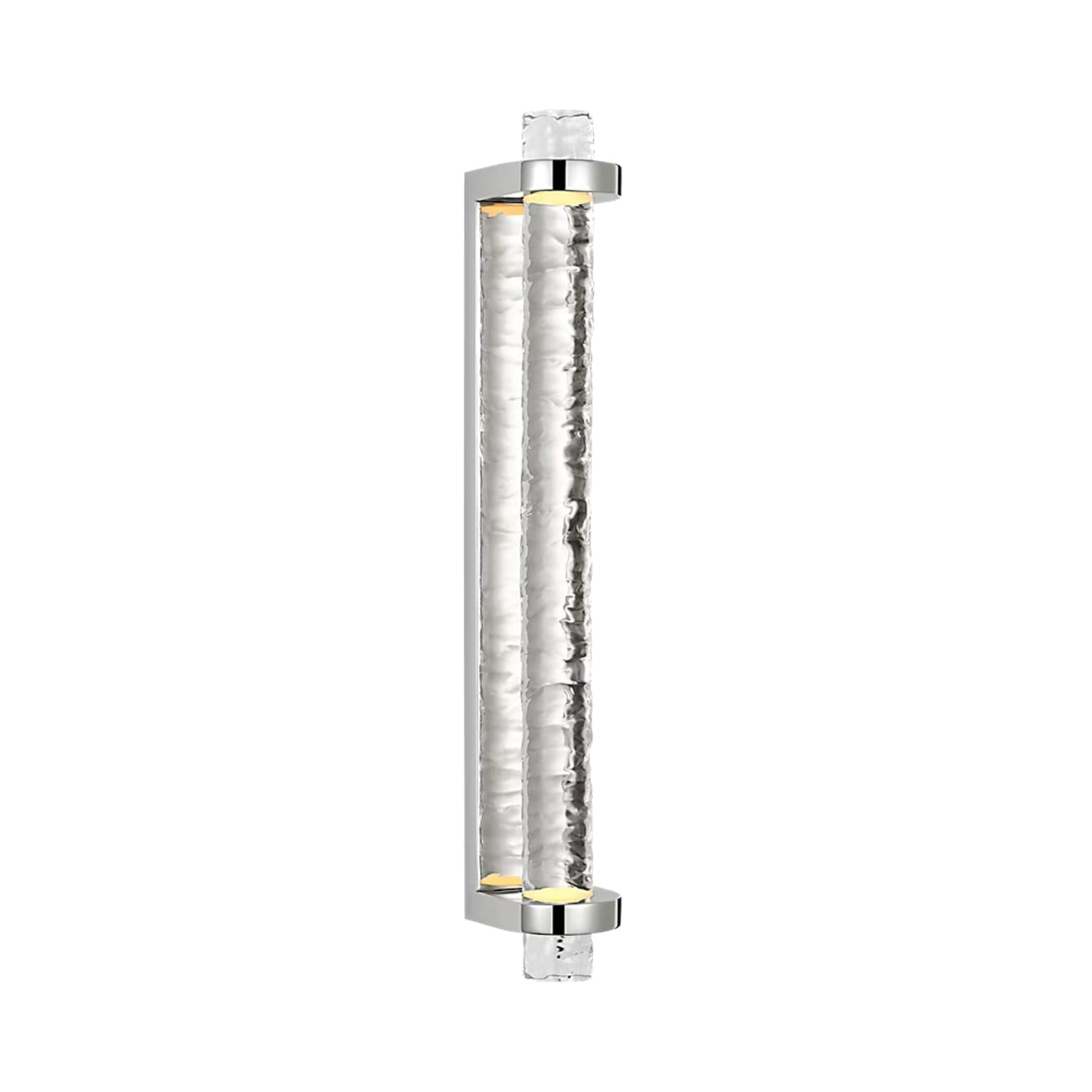Theron LED Bath Wall Light in Polished Nickel (21-Inch).