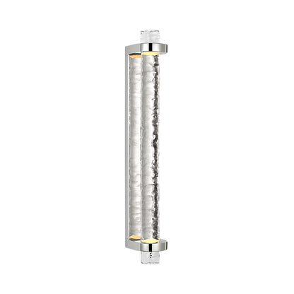 Theron LED Bath Wall Light in Polished Nickel (21-Inch).