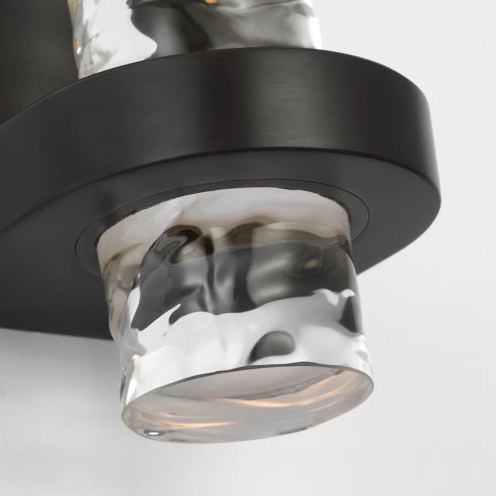Theron LED Bath Wall Light in Detail.