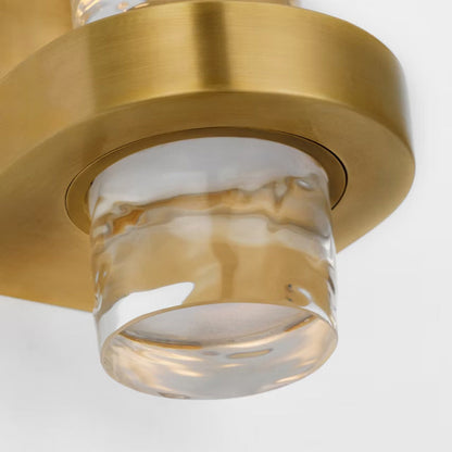 Theron LED Bath Wall Light in Detail.