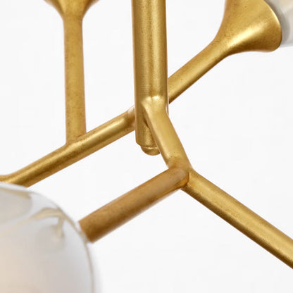 Toscano Chandelier in Detail.