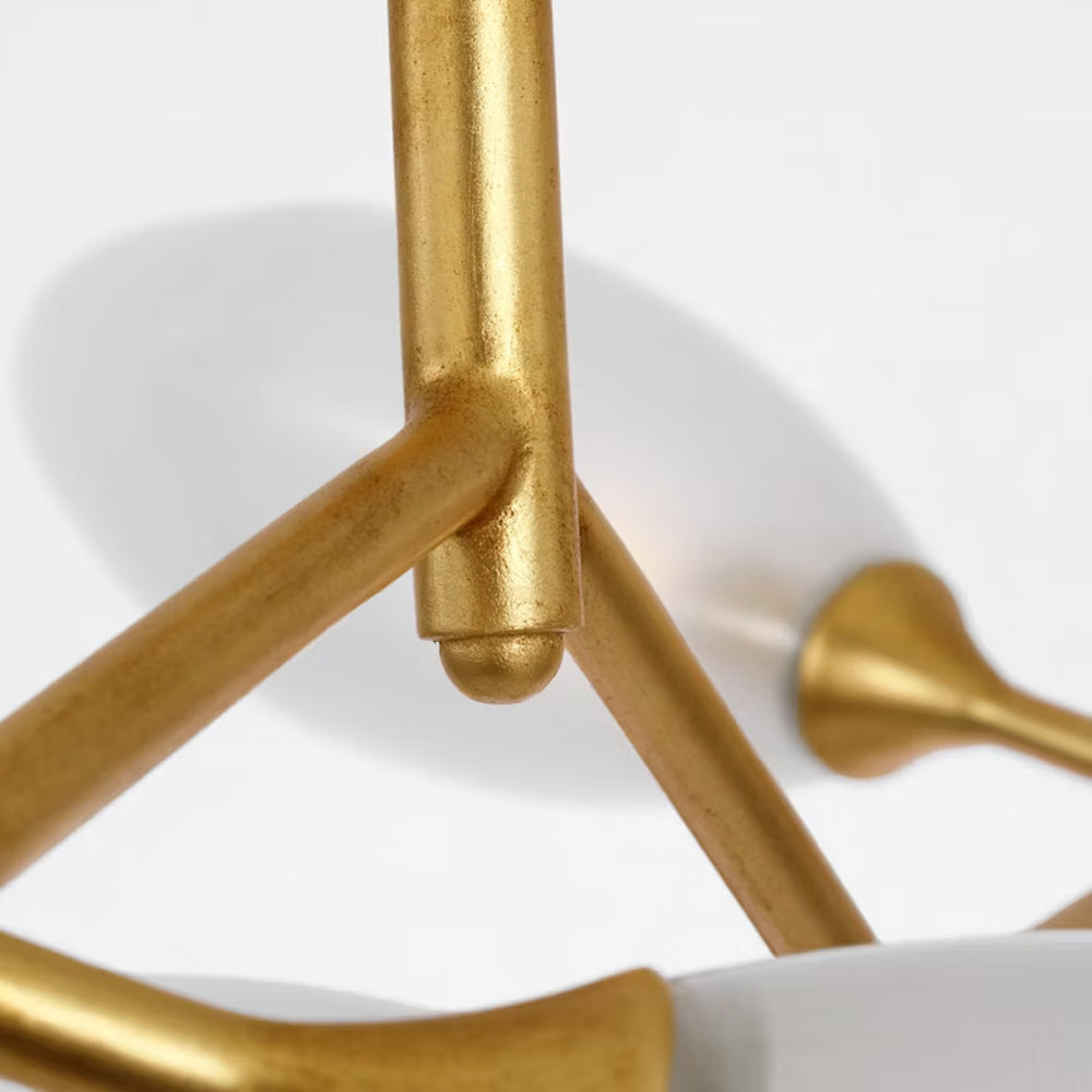 Toscano Linear Chandelier in Detail.