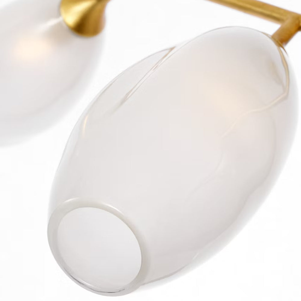 Toscano Linear Chandelier in Detail.