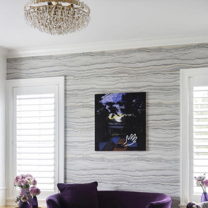 Trillion Flush Mount Ceiling Light in living room.