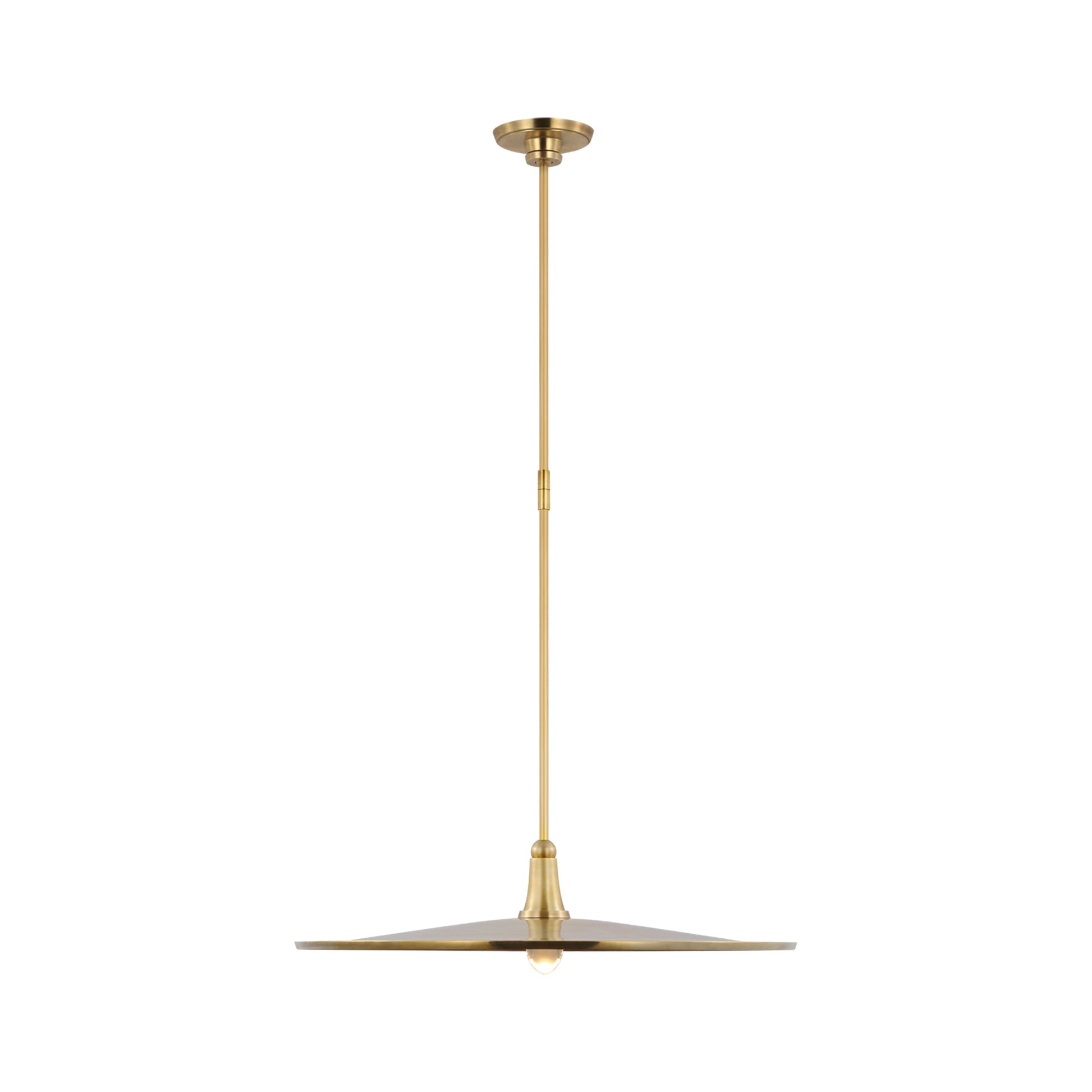 Truesdell LED Pendant Light in Hand-Rubbed Antique Brass/Hand-Rubbed Antique Brass.