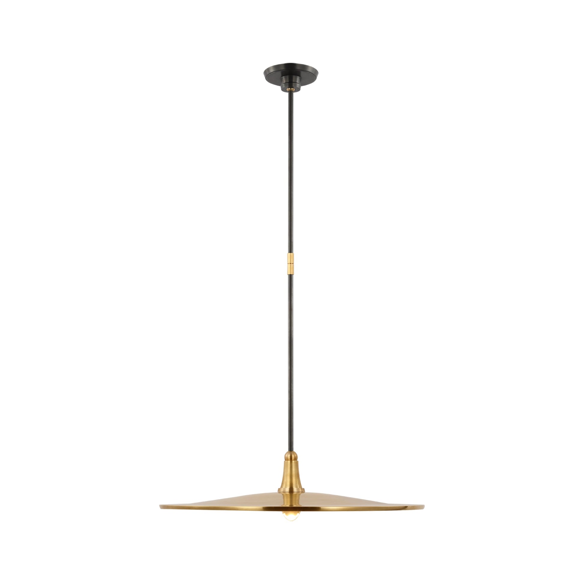 Truesdell LED Pendant Light in Hand-Rubbed Antique Brass/Bronze/Hand-Rubbed Antique Brass.