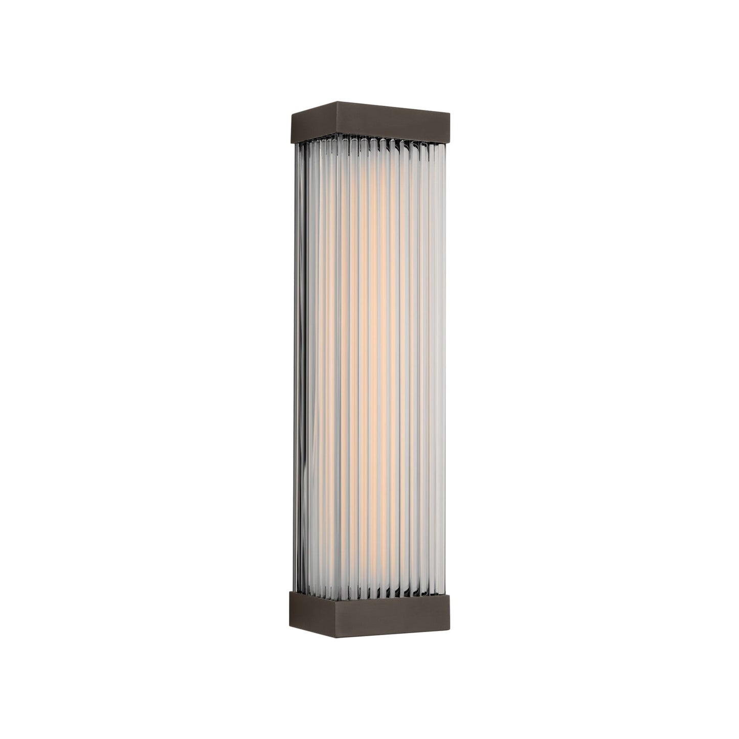 Vance LED Bath Vanity Light in Bronze (Small).