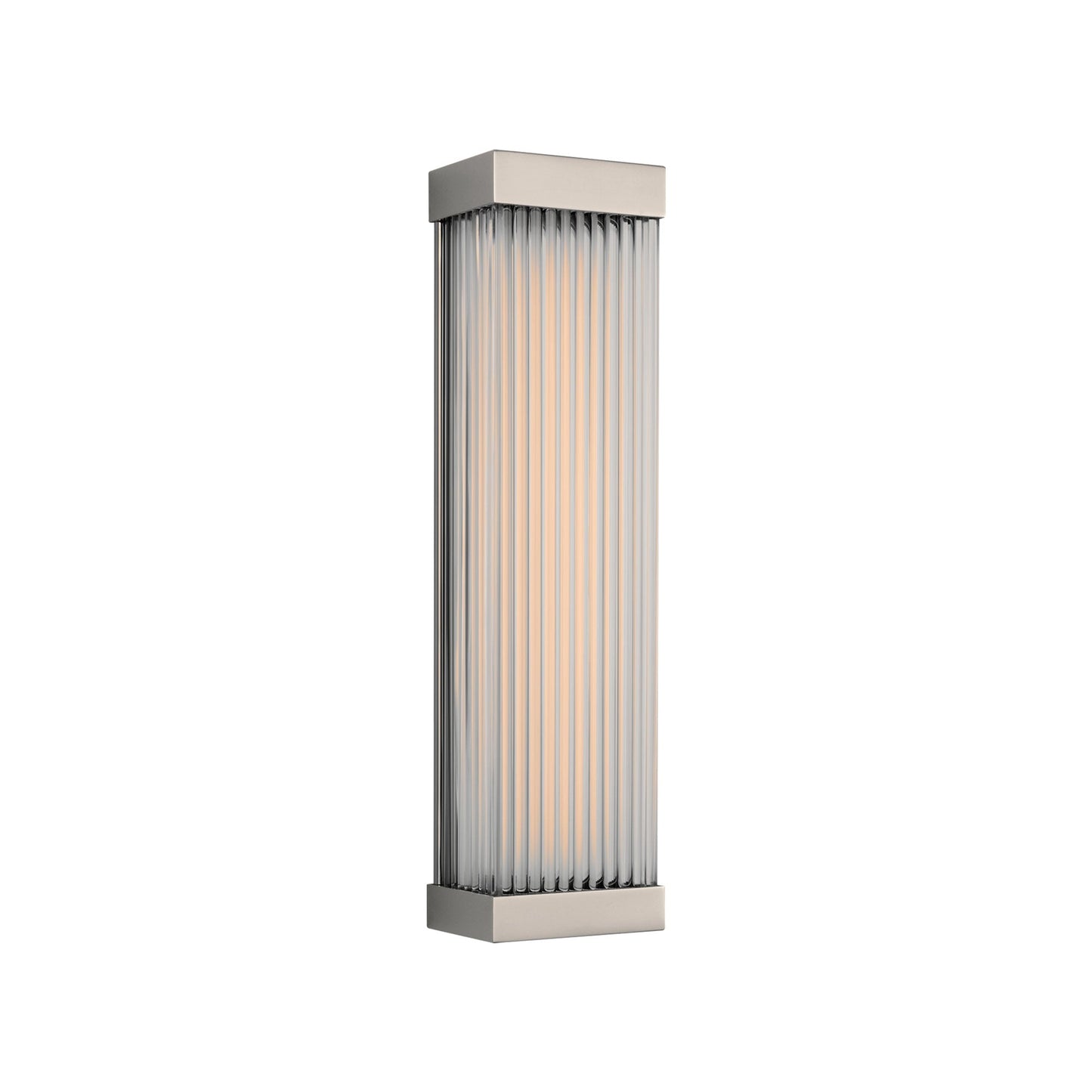 Vance LED Bath Vanity Light in Polished Nickel (Small).