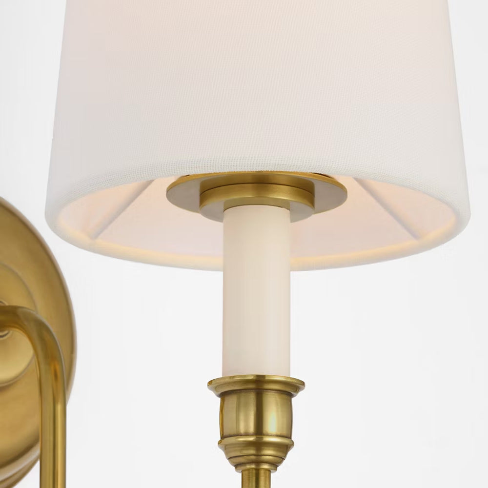 Vendome Deep Arm LED Rechargeable Wall Light in Detail.