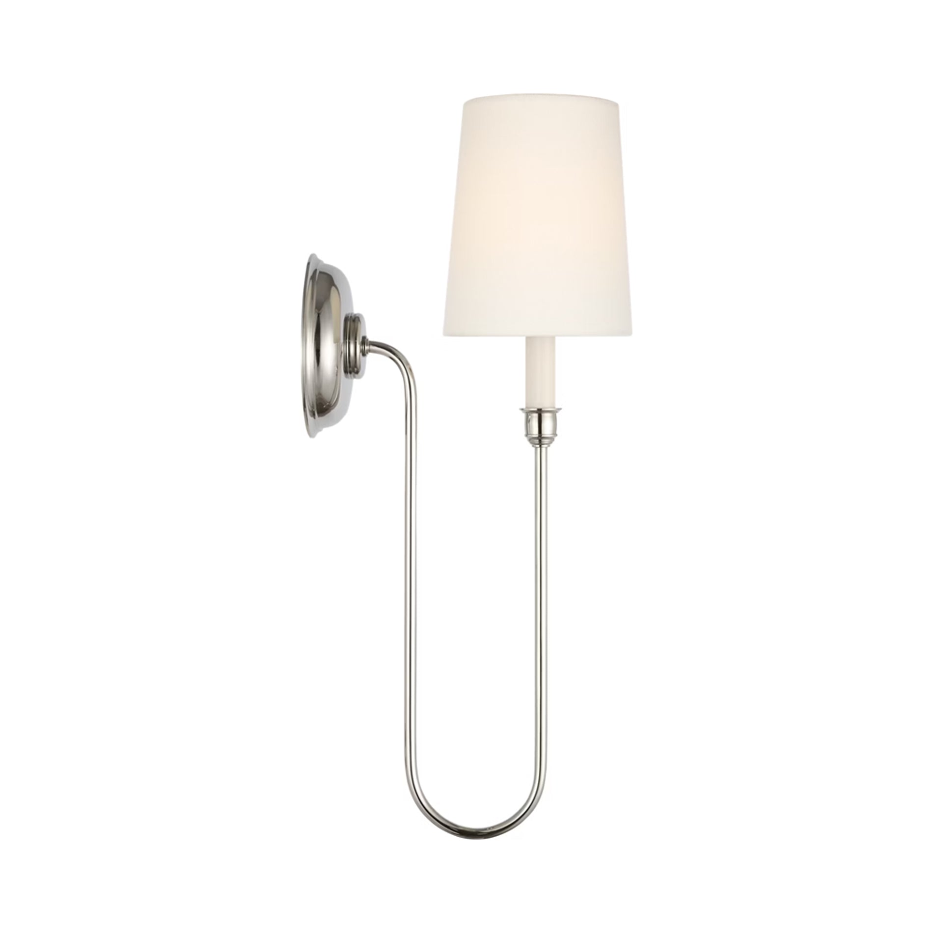 Vendome Deep Arm LED Rechargeable Wall Light in Detail.