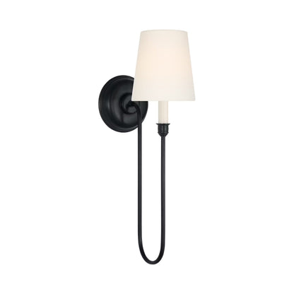 Vendome Deep Arm Wall Light in Bronze.