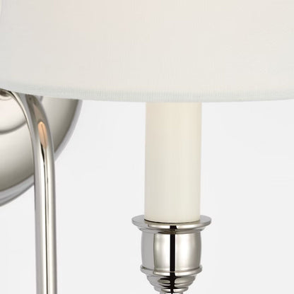 Vendome Deep Arm Wall Light in Detail.