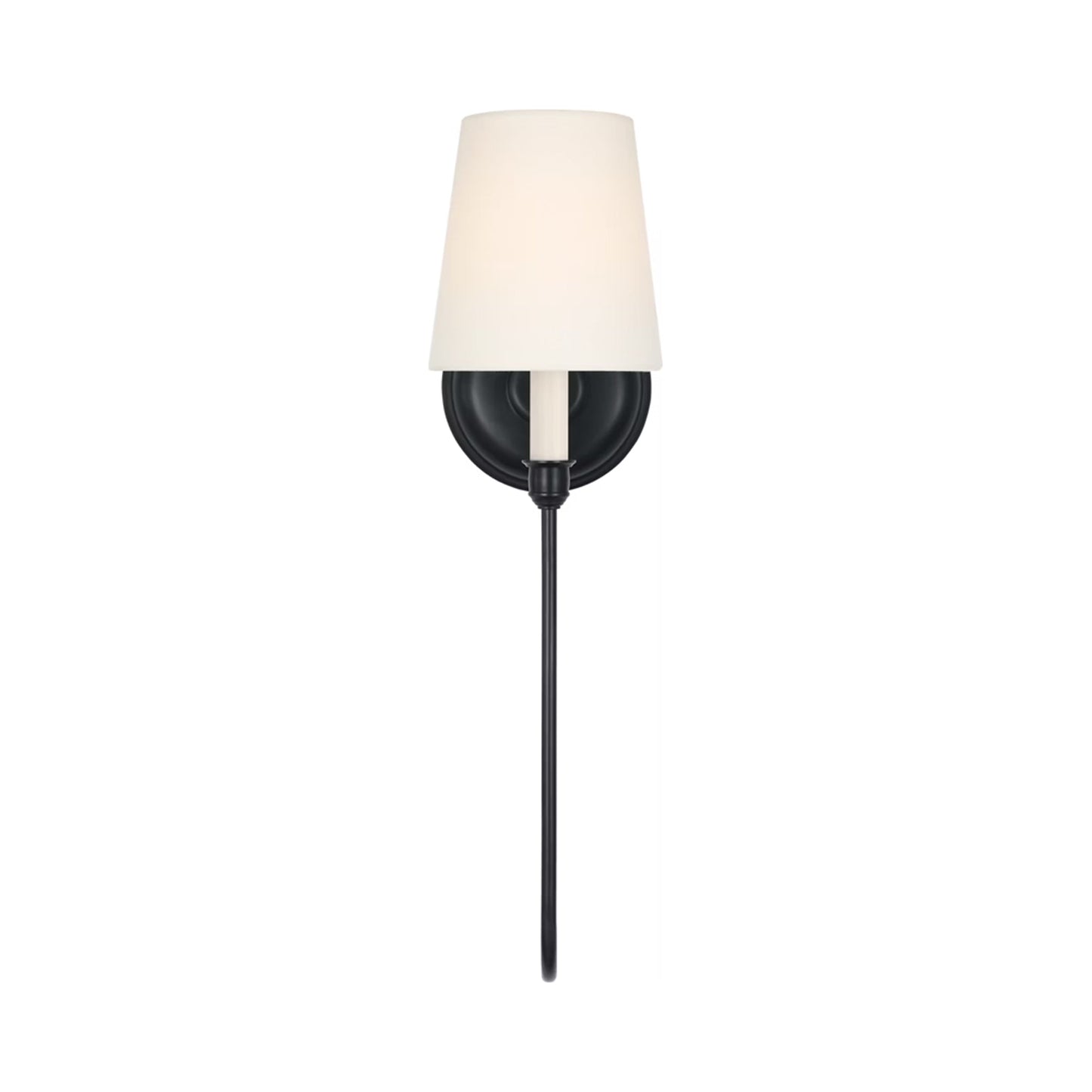 Vendome Deep Arm Wall Light in Detail.