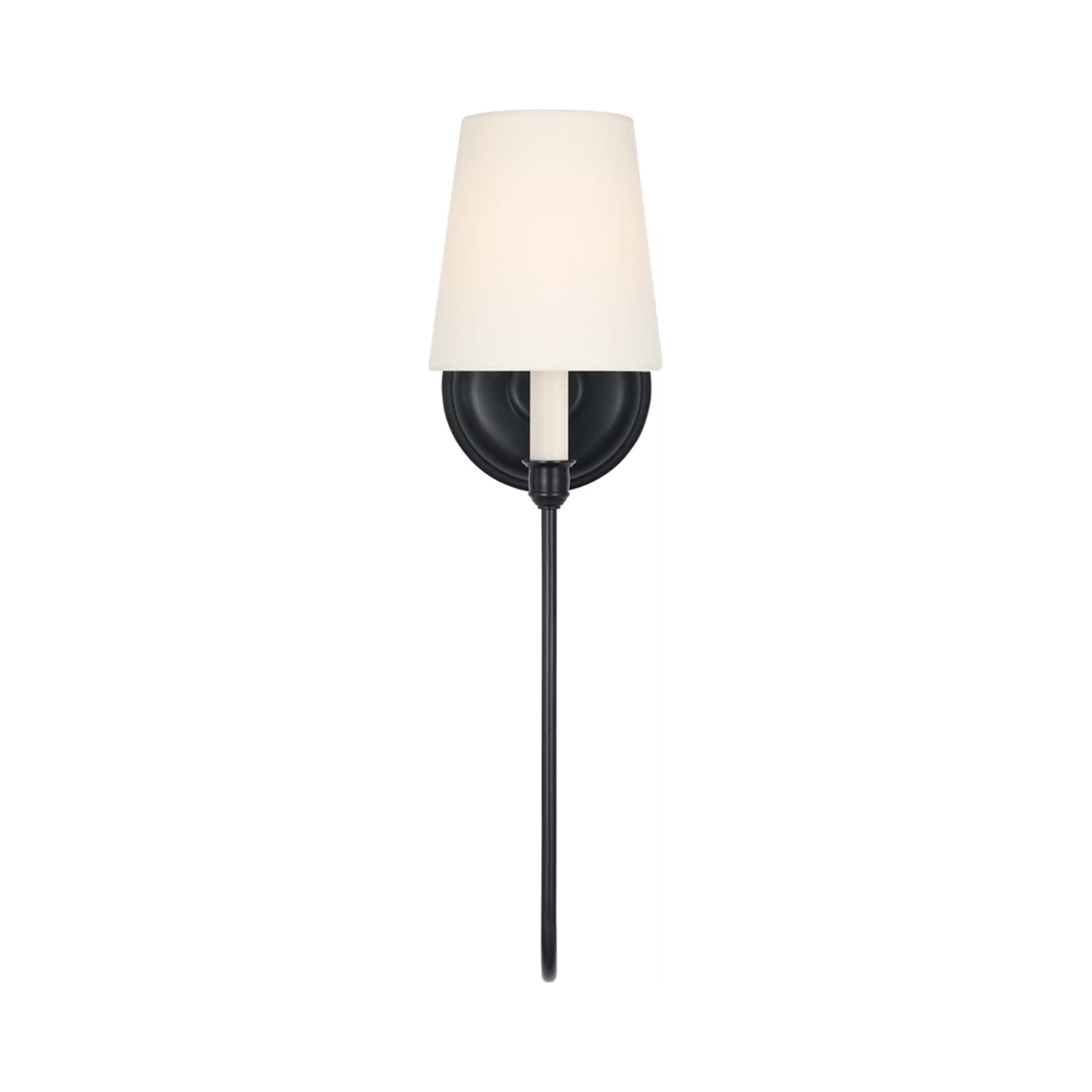 Vendome Deep Arm Wall Light in Detail.